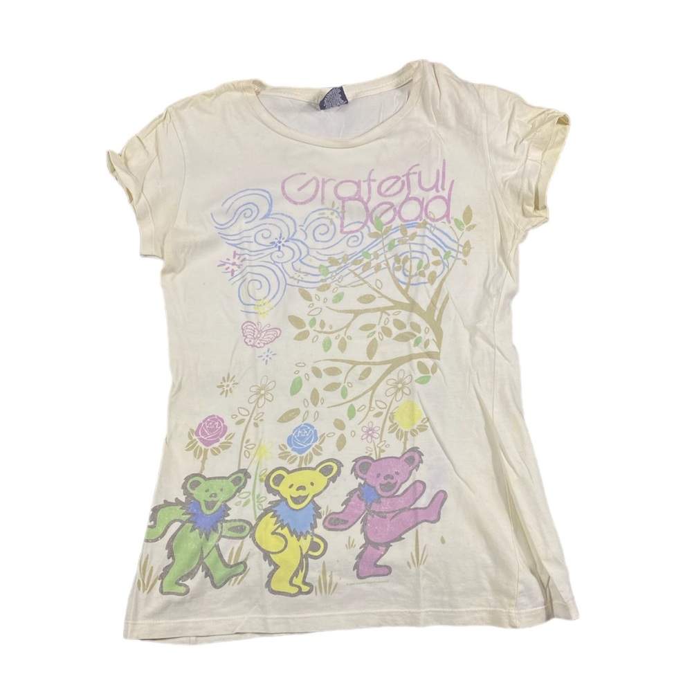 Zion Rootswear Grateful Dead Womens Large T-Shirt Dancing Bears Y2K - Picture 1 of 3